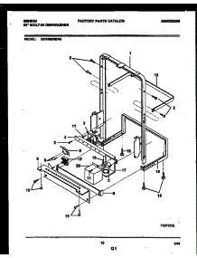07 - Power Dry And Motor Parts parts for Frigidaire Dishwasher GDB668RBR0 from AppliancePartsPros.com