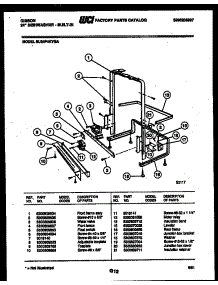 07 - Power Dry And Motor Parts parts for Frigidaire Dishwasher SU24P4KYGA from AppliancePartsPros.com