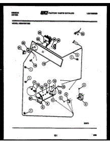 03 - Console And Control Parts parts for Frigidaire Dryer DE24P2WTMC from AppliancePartsPros.com