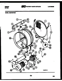 04 - Drum And Blower Parts parts for Frigidaire Dryer DE24P2WTMC from AppliancePartsPros.com