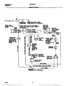 04 - Wiring Diagram parts for Frigidaire Dehumidifier MDD50WG2 from AppliancePartsPros.com