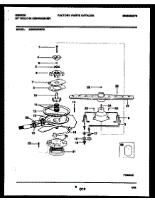 06 - Motor Pump Parts parts for Frigidaire Dishwasher GDB222RBR0 from AppliancePartsPros.com
