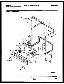 07 - Power Dry And Motor Parts parts for Frigidaire Dishwasher GDB222RBR0 from AppliancePartsPros.com