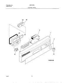 03 - Control Panel parts for Gibson Dishwasher GDB755RJD1 from AppliancePartsPros.com