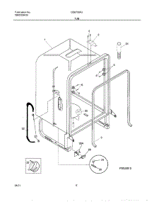 07 - Tub parts for Gibson Dishwasher GDB755RJD1 from AppliancePartsPros.com