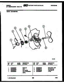 03 - Cam parts for Frigidaire Dishwasher SU24D5KYGA from AppliancePartsPros.com