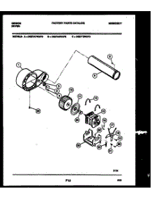 05 - Blower And Drive Parts parts for Frigidaire Dryer DG27A5WXFE from AppliancePartsPros.com