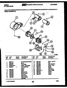 06 - Motor And Blower Parts parts for Frigidaire Dryer DG27S6WVFB from AppliancePartsPros.com
