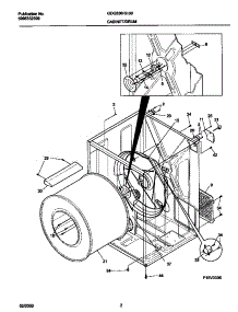 02 - P16v0036 Dry Cab,Heater parts for Frigidaire Dryer GDG336RHS0 from AppliancePartsPros.com