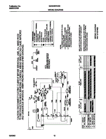 07 - 131907400 Wiring Diagram parts for Frigidaire Dryer GDG336RHS0 from AppliancePartsPros.com