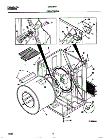 02 - Cabinet / Drum parts for Frigidaire Dryer GDE546RBS2 from AppliancePartsPros.com