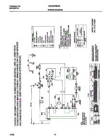 07 - 131517300 Wiring Diagram parts for Frigidaire Dryer GDG337REW0 from AppliancePartsPros.com