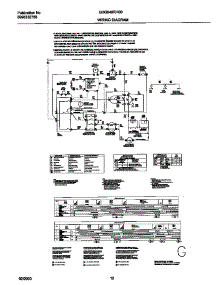 07 - 131826300 Wiring Diagram parts for Frigidaire Dryer GDG648RHS0 from AppliancePartsPros.com