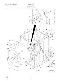 03 - Cabinet / Drum parts for Gibson Dryer GGR331CS0 from AppliancePartsPros.com