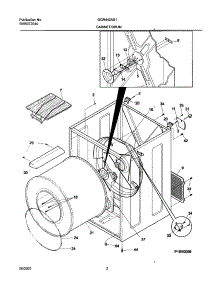 03 - Dry Cab,Heater parts for Gibson Dryer GGR442AS1 from AppliancePartsPros.com