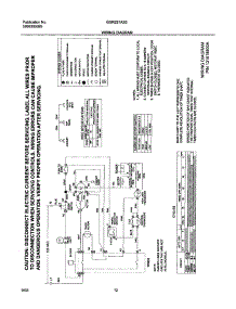 12 - Wiring Diagram parts for Gibson Dryer GGR221AS3 from AppliancePartsPros.com