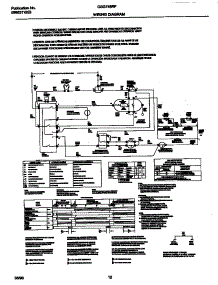 07 - Wiring Diagram parts for Frigidaire Dryer GSG746RFS2 from AppliancePartsPros.com
