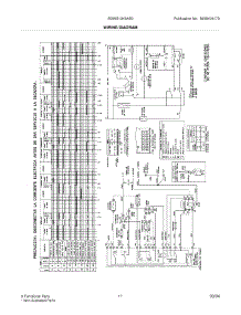 11 - Wiring Diagram parts for Frigidaire Washer SGWS1349AS0 from AppliancePartsPros.com