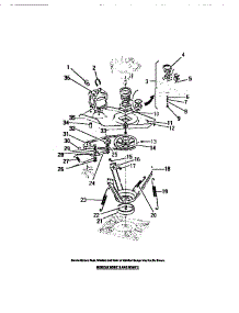 07 - Motor, Pulleys, Belt, Springs parts for Frigidaire Washer WDSCW3 from AppliancePartsPros.com