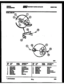 03 - Air Control Parts parts for Frigidaire Dehumidifier GED15P1 from AppliancePartsPros.com