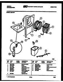 04 - Water And Condensing Parts parts for Frigidaire Dehumidifier GED15P1 from AppliancePartsPros.com