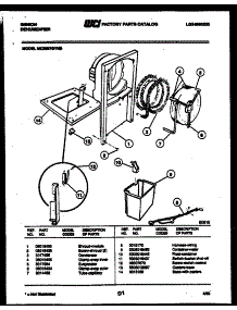 04 - Water And Condensing Parts parts for Frigidaire Dehumidifier MC25S7GYNB from AppliancePartsPros.com