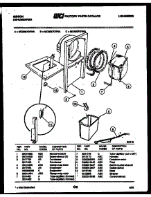 04 - Water And Condensing Parts parts for Frigidaire Dehumidifier MC30S7GYNA from AppliancePartsPros.com