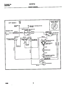 04 - Wiring Diagram parts for Frigidaire Dehumidifier MDH25YG2 from AppliancePartsPros.com