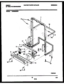 07 - Power Dry And Motor Parts parts for Frigidaire Dishwasher GDB662RBR0 from AppliancePartsPros.com