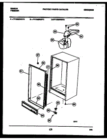 03 - Cabinet Parts parts for Frigidaire Freezer FV10M2WXFB from AppliancePartsPros.com