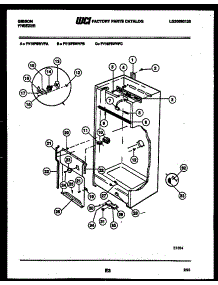 04 - Interior Parts parts for Frigidaire Freezer FV16F5WVFB from AppliancePartsPros.com
