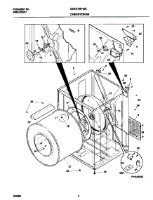 02 - P16v0035 Dry Cab,Heater parts for Frigidaire Dryer GDE216RHS0 from AppliancePartsPros.com