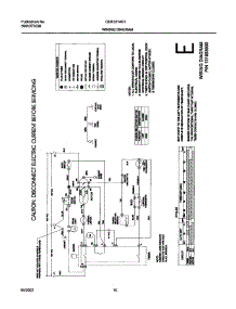 10 - 131953900 Wiring Diagram parts for Gibson Dryer GER221AS1 from AppliancePartsPros.com
