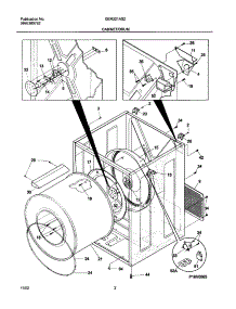 03 - Cabinet / Drum parts for Gibson Dryer GER221AS2 from AppliancePartsPros.com