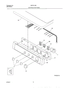 07 - Control Panel parts for Gibson Dryer GGF331AS0 from AppliancePartsPros.com