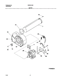 09 - Motor parts for Gibson Dryer GGR341AS2 from AppliancePartsPros.com