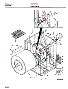 02 - P16v0038 Dry Cab,Heater parts for Frigidaire Dryer GSG746RHS0 from AppliancePartsPros.com