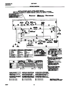 06 - Wiring Diagram parts for Frigidaire Dryer GSE746RFS1 from AppliancePartsPros.com