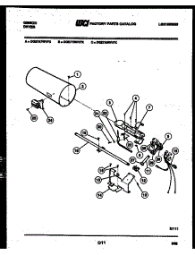 06 - Burner, Igniter And Valve parts for Frigidaire Dryer DG27A7WVFX from AppliancePartsPros.com