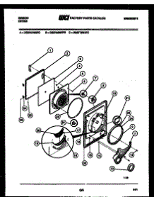 06 - Burner, Igniter And Valve parts for Frigidaire Dryer DG27A5WXFD from AppliancePartsPros.com