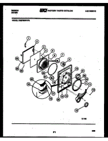 03 - Door Parts parts for Frigidaire Dryer DG27S6DVFA from AppliancePartsPros.com