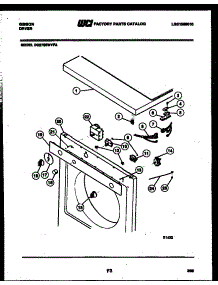 04 - Console And Control Parts parts for Frigidaire Dryer DG27S6DVFA from AppliancePartsPros.com