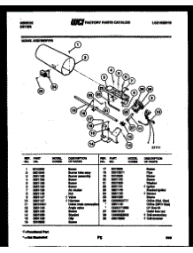 05 - Burner, Igniter And Valve parts for Frigidaire Dryer DG27S6DVFA from AppliancePartsPros.com