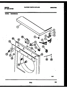04 - Top, Control And Miscellaneous Part parts for Frigidaire Dryer DG27S8WAGA from AppliancePartsPros.com