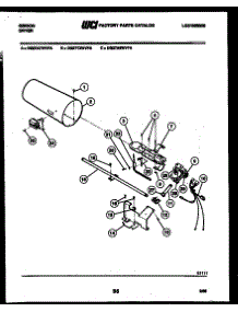 06 - Burner, Igniter And Valve parts for Frigidaire Dryer DG27T3WVFA from AppliancePartsPros.com