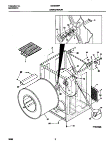 02 - Cabinet / Drum parts for Frigidaire Dryer GDG546RFS0 from AppliancePartsPros.com