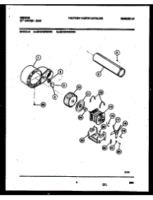 05 - Blower And Drive Parts parts for Frigidaire Dryer GDG336RBW0 from AppliancePartsPros.com