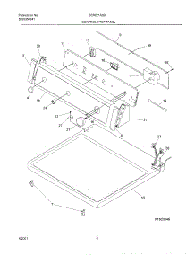 07 - Control Panel parts for Gibson Dryer GER221AS0 from AppliancePartsPros.com
