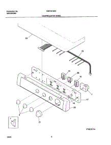 07 - Controls parts for Gibson Dryer GGF331AS3 from AppliancePartsPros.com