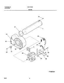 09 - Motor parts for Gibson Dryer GGF331AS3 from AppliancePartsPros.com
